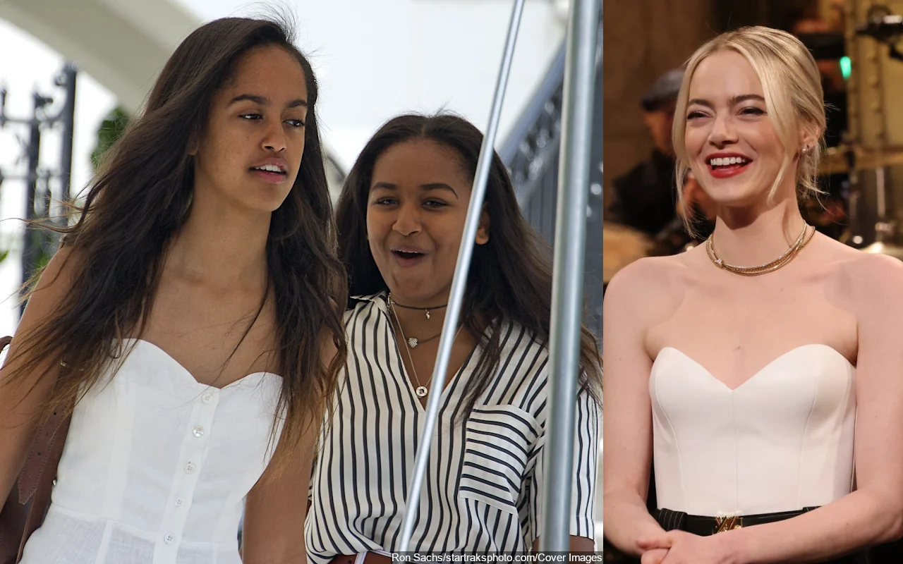 Malia and Sasha Obama Attend 'SNL' After-Party Following Emma Stone-Hosted Episode