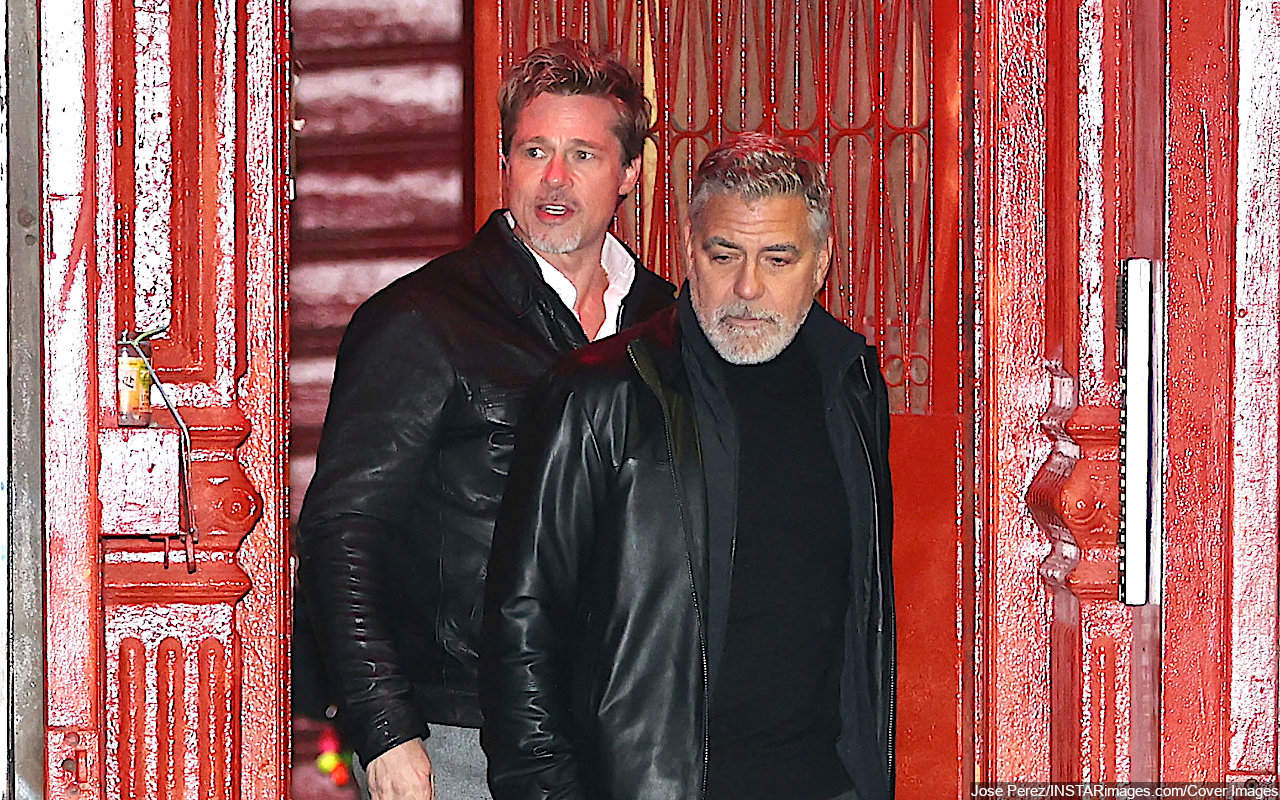 Brad Pitt and George Clooney