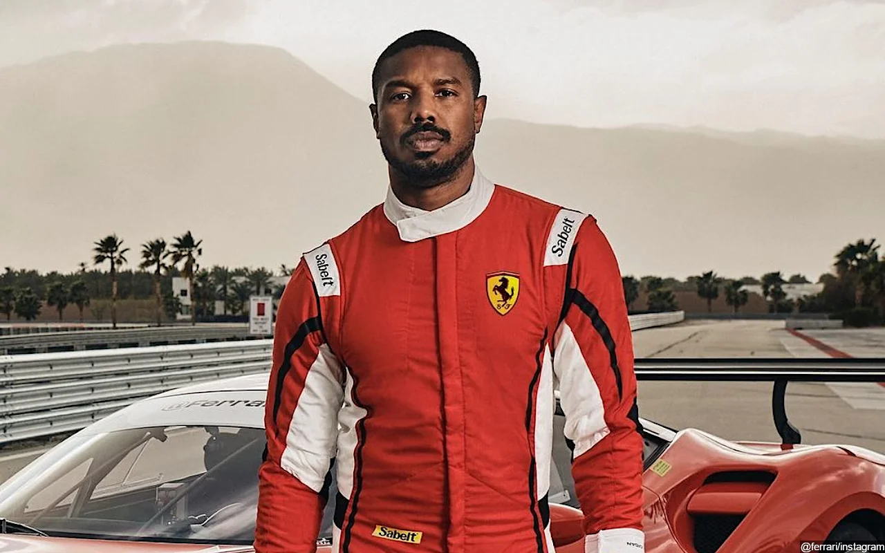 New Video Shows Michael B. Jordan Racing Another Ferrari Before Crashing Into a Parked Car