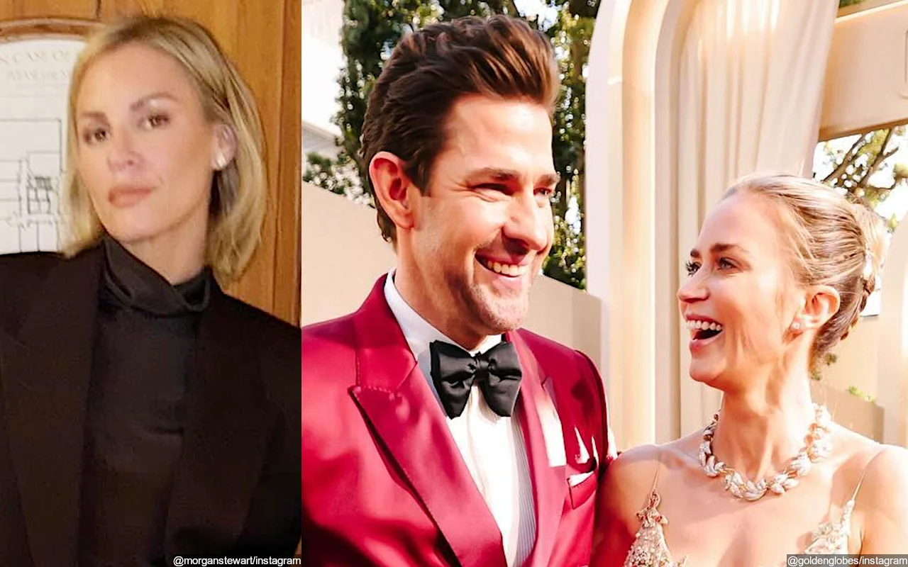 Morgan Stewart Blasts Emily Blunt and John Krasinski Over Their Golden Globes 2024 Red Carpet Looks