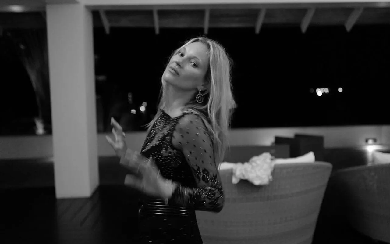 Kate Moss Celebrates 50th Birthday With Party in Caribbean