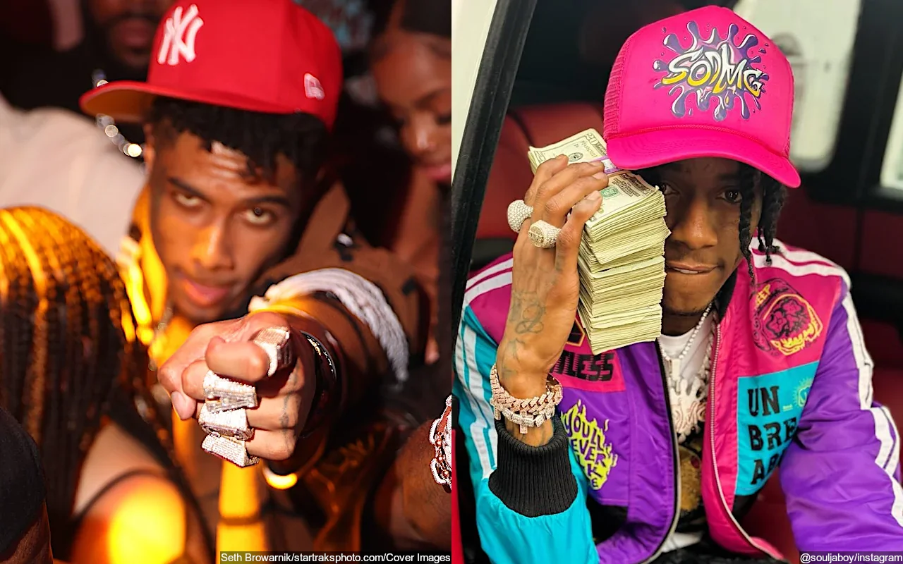 Blueface Hits Back at Soulja Boy Who Threatens to Pay Someone to Sexually Assault Him in Jail
