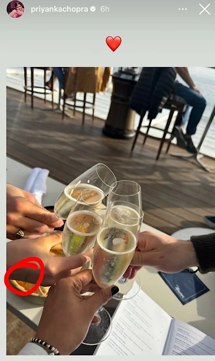 Priyanka Chopra's IG Story