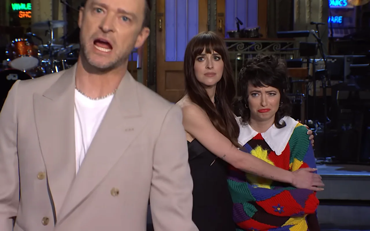 Justin Timberlake Fires Up Over Sarah Sherman's Oscar Snub in 'SNL' Promo