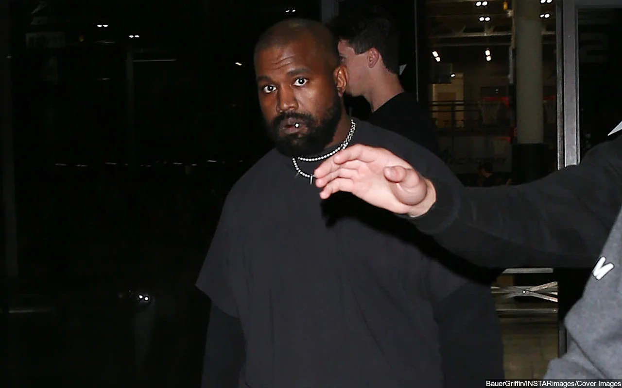Kanye West Transforms Into 'Friday the 13th' Horror Villain at Son Saint's Basketball Game