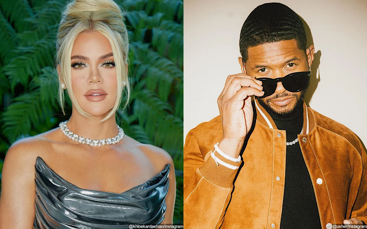 Khloe Kardashian Shoots the Shot at Usher After His SKIMS Campaign Released