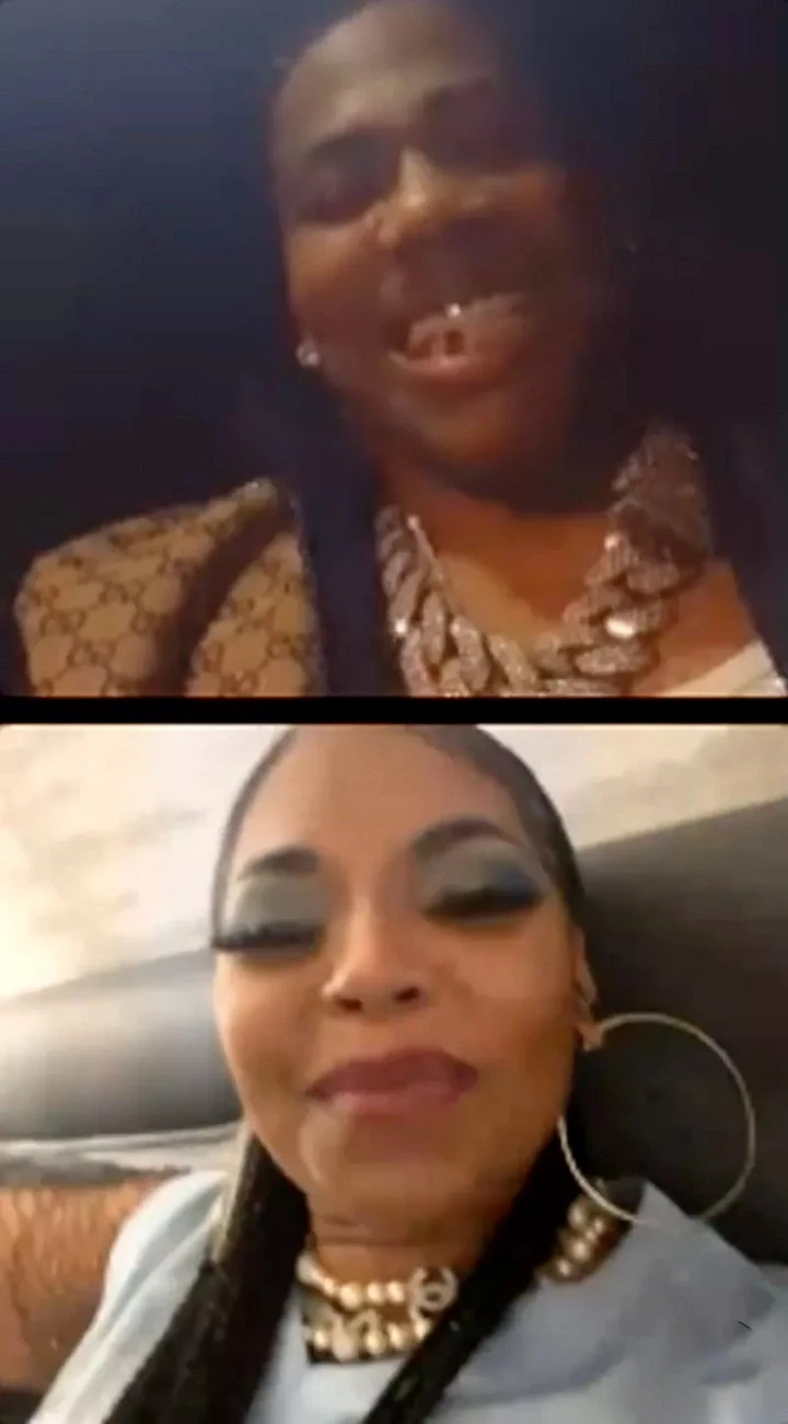 Nelly shows his girlfriend Ashanti his new gap