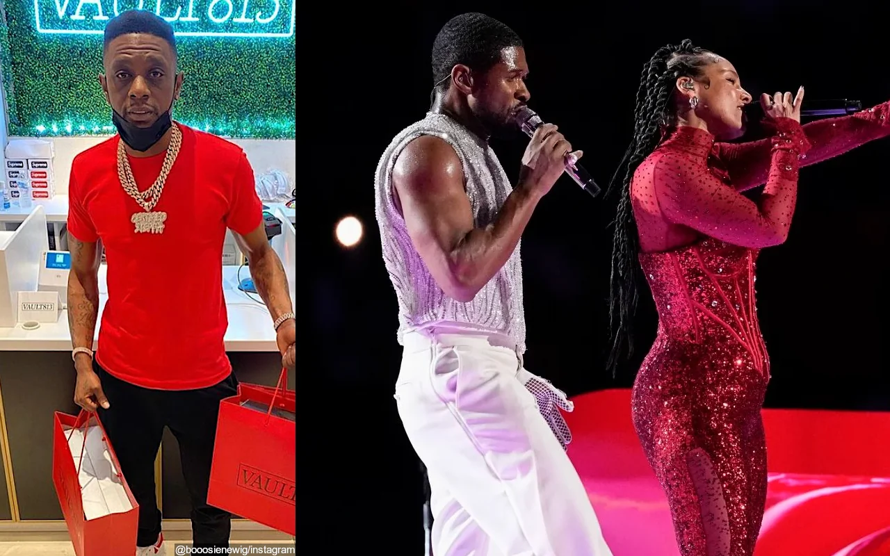 Boosie Badazz Slams Usher for Getting Too Intimate With Alicia Keys During Super Bowl