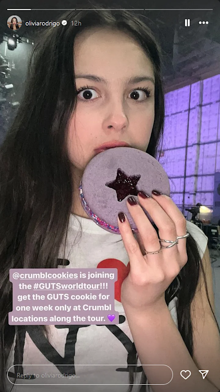 Olivia Rodrigo's IG Story
