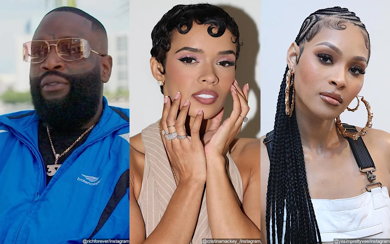 Rick Ross and Cristina Mackey Mocked by His Ex Pretty Vee Amid Breakup Rumors