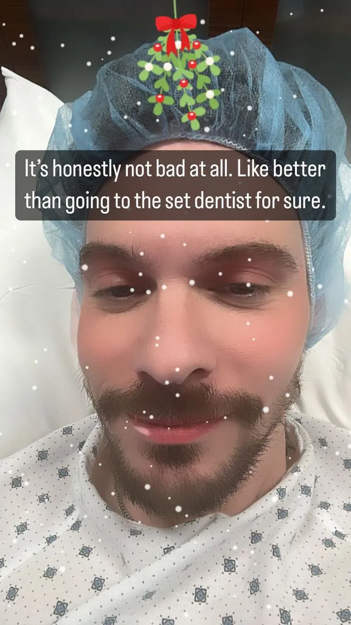 Matthew Koma shares a picture after vasectomy
