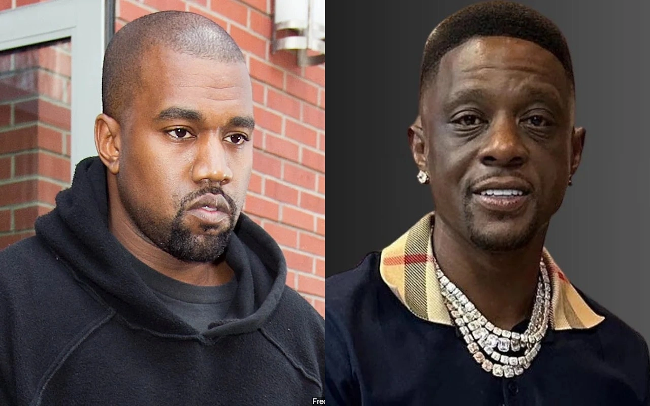 Kanye West Fires Back at Boosie Badazz, Defends Himself for Claiming He 'Created the Genre' in Music