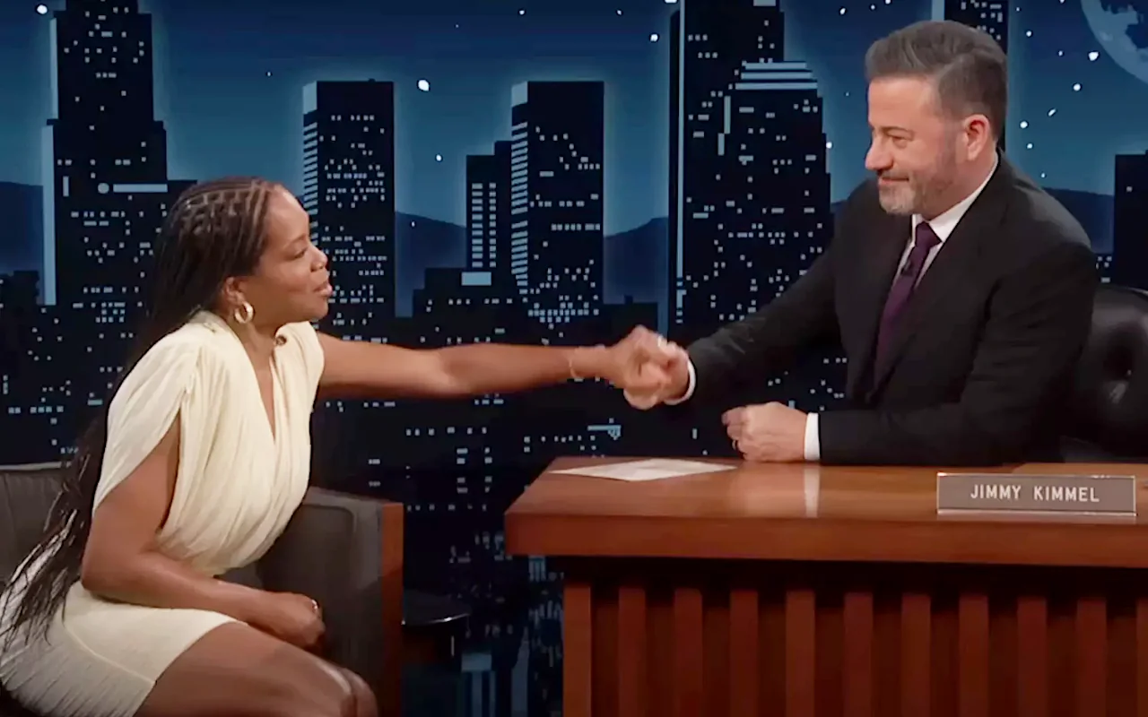 Regina King and Jimmy Kimmel Hold Back Tears in First Interview Since Her Son's Death