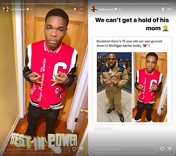 Bandman Kevo's IG Stories