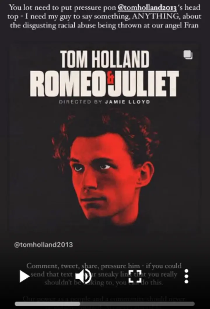 Tom Holland gets criticized for his silence