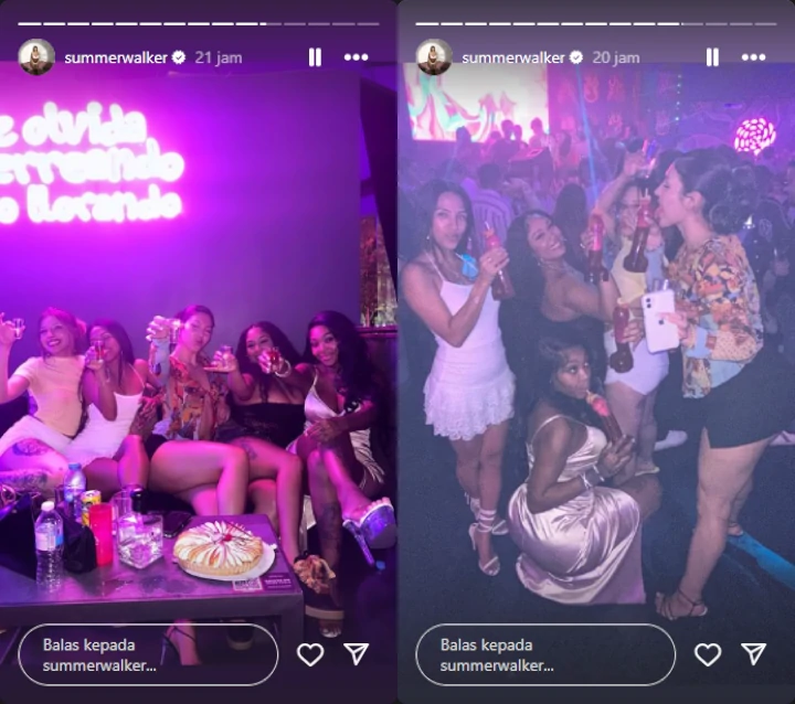Summer Walker's IG Stories