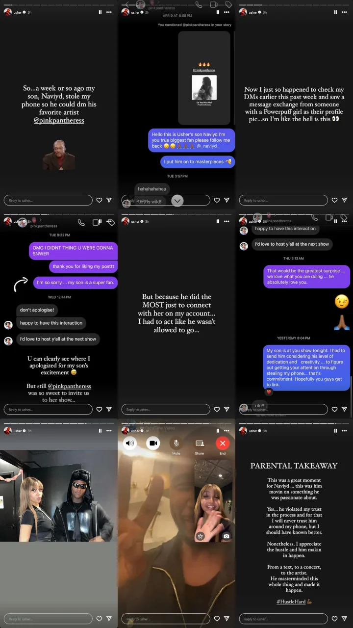 Usher's Stories