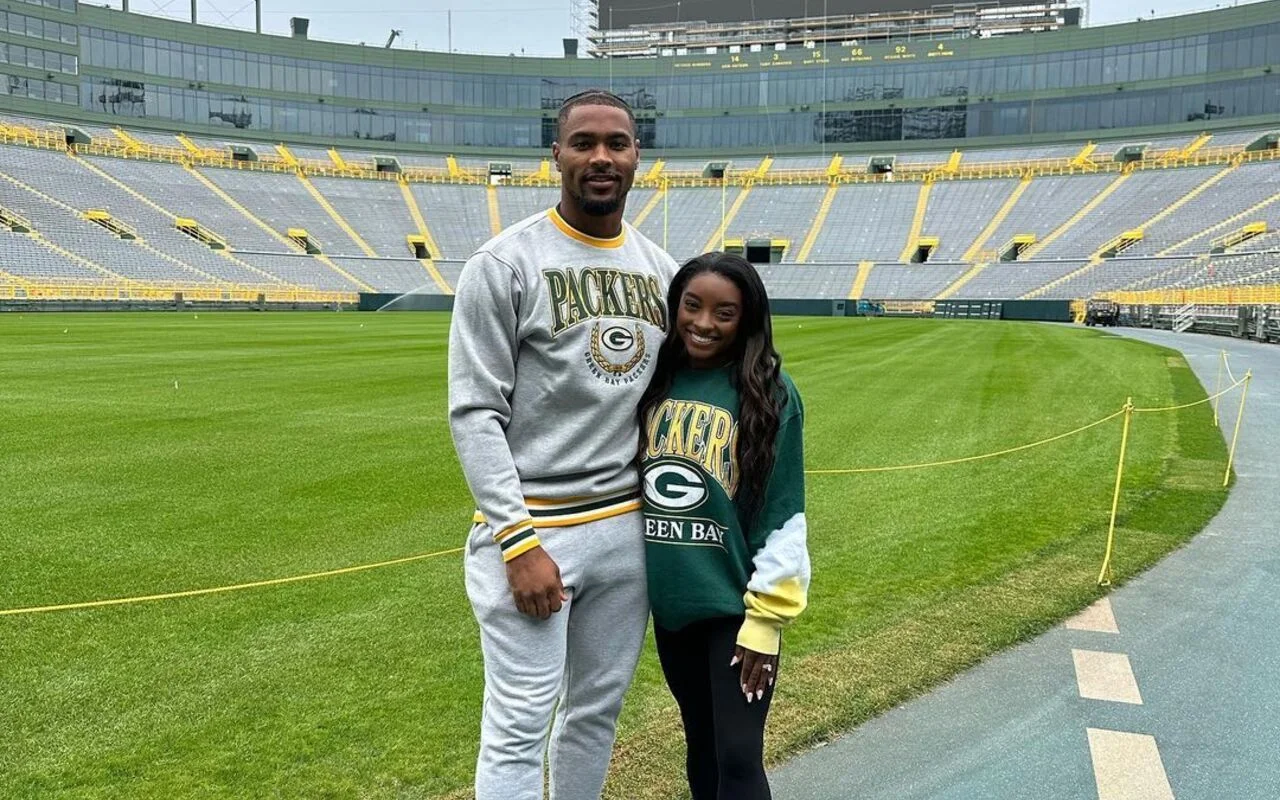 Simone Biles Tells Critics to Zip It Amid Backlash After Hubby Bragged About Being 'the Catch'