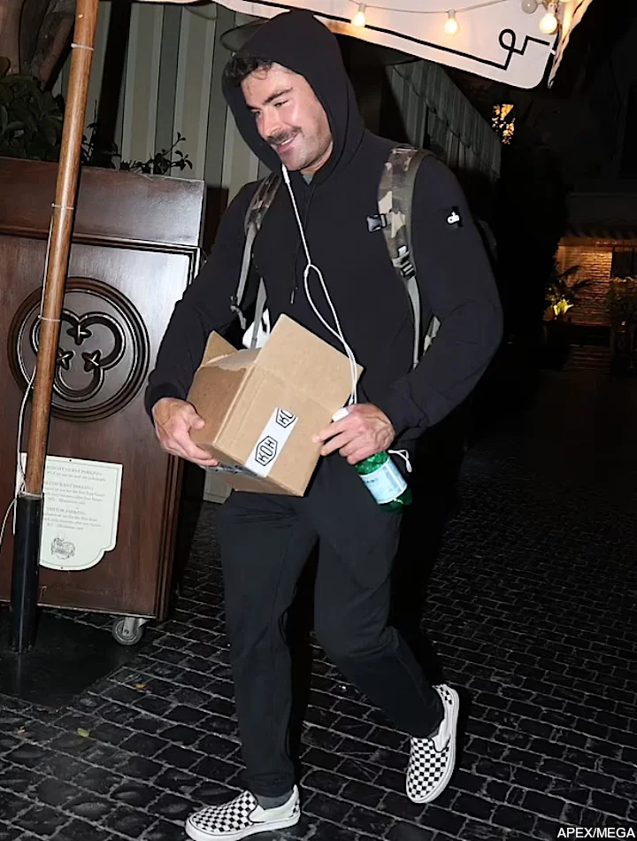 Zac Efron's New Mustache