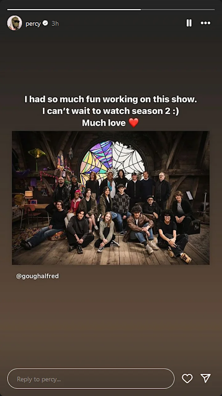 Percy Hynes White's IG Story
