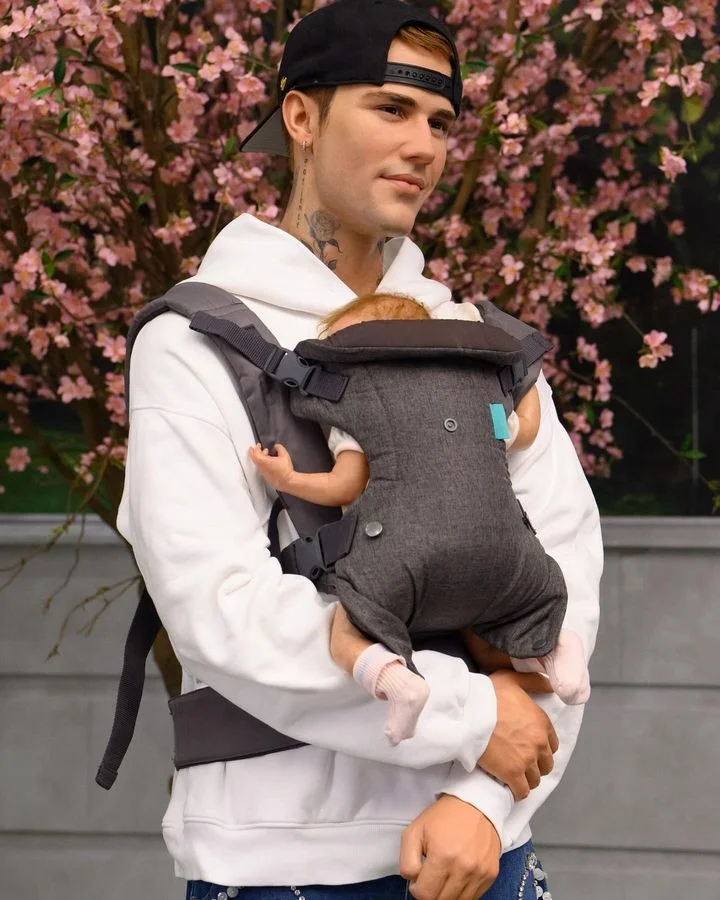 Justin Bieber wax figure is altered amid baby news
