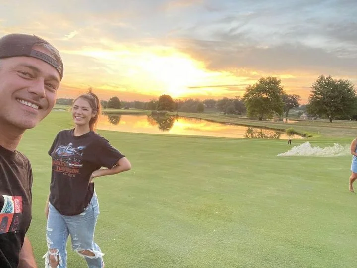 Taylor Kinney posts a picture of Ashley Cruger on Instagram