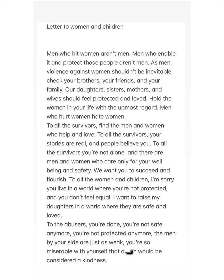 Alex Fine reacts to Cassie assault video