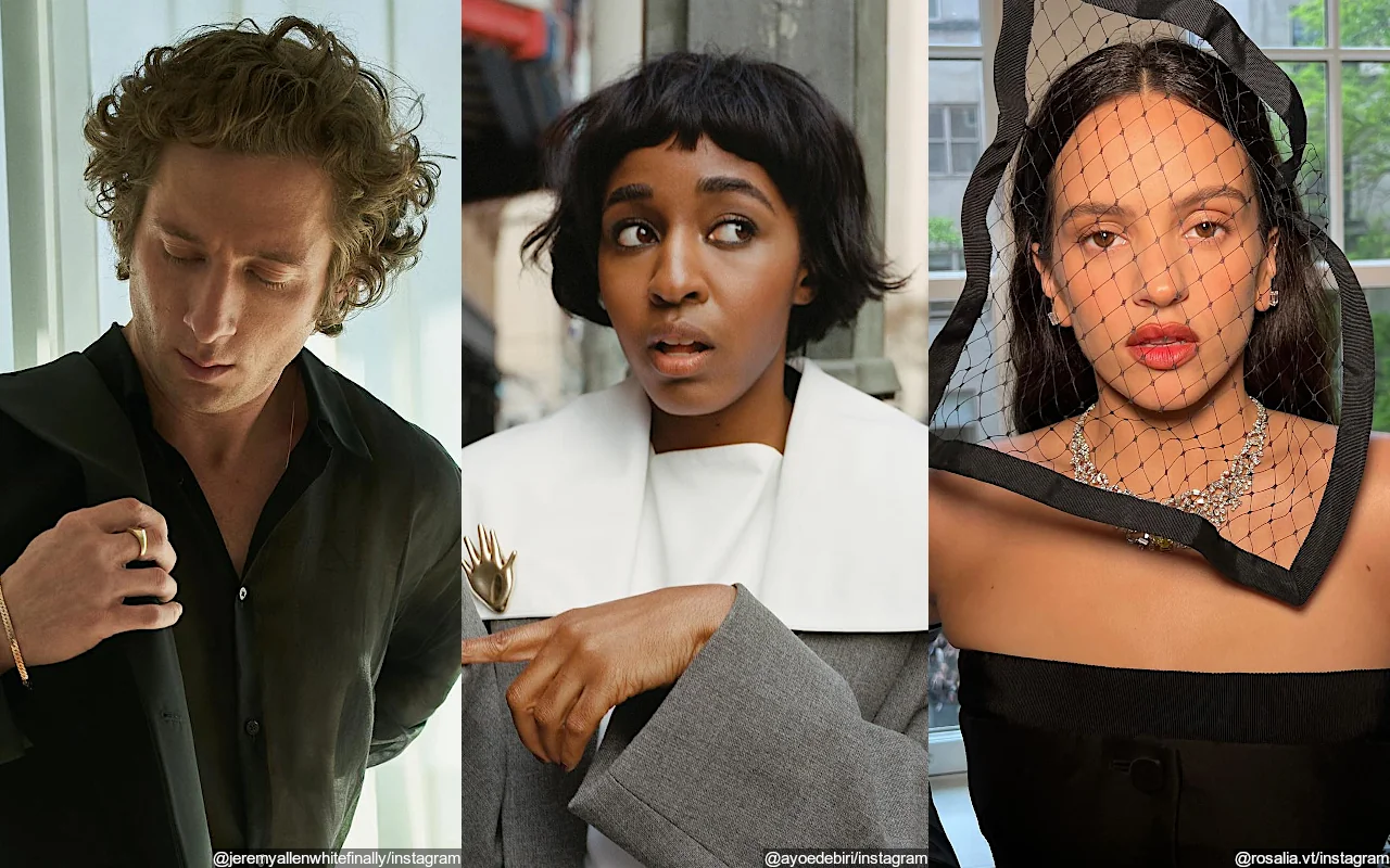 Jeremy Allen White Spotted Caressing Ayo Edebiri at Baseball Game After Rosalia Hookups