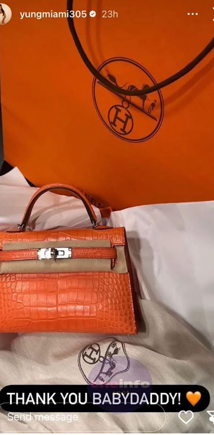 Yung Miami's IG Story