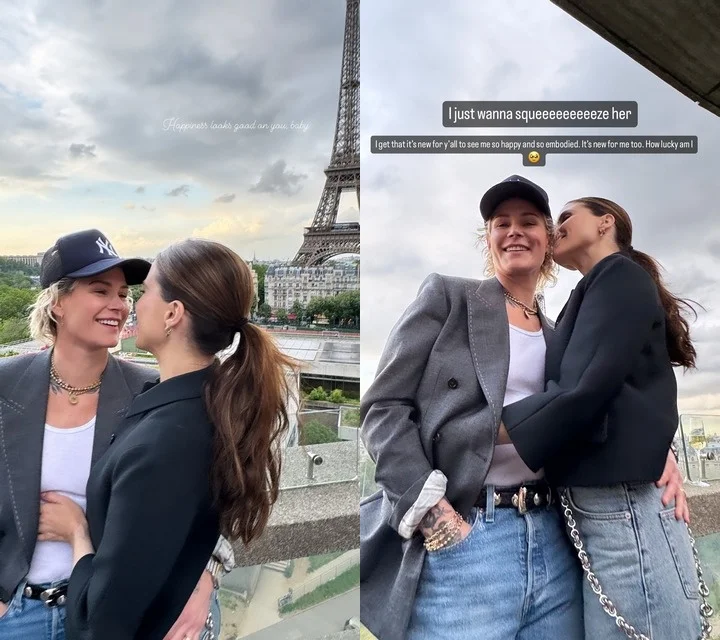Sophia Bush parades PDAs with Ashlyn Harris