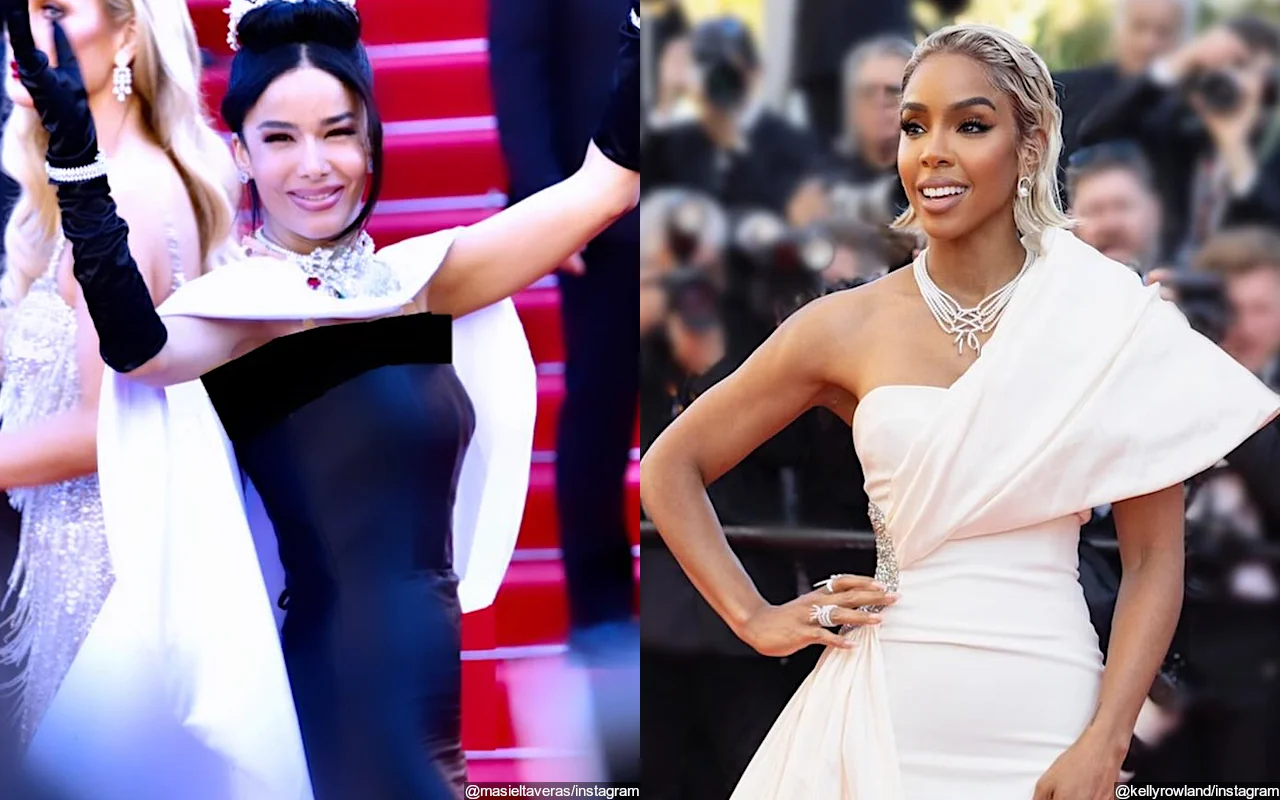 Massiel Taveras Hails Kelly Rowland 'Queen' After Shoving the Same Security at Cannes