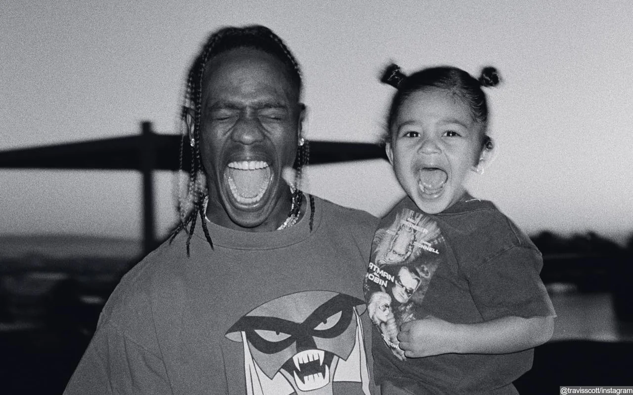 Travis Scott Enjoys Bonding Time With Daughter Stormi at F1 Monaco After Tyga Fight