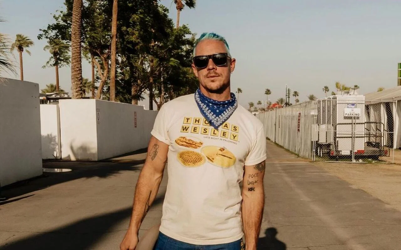 Diplo Gets Undressed in Rainbow Picture to Celebrate Pride Month