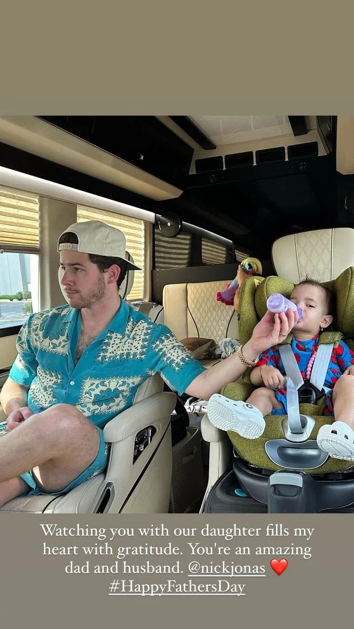 Nick Jonas and daughter Maltie