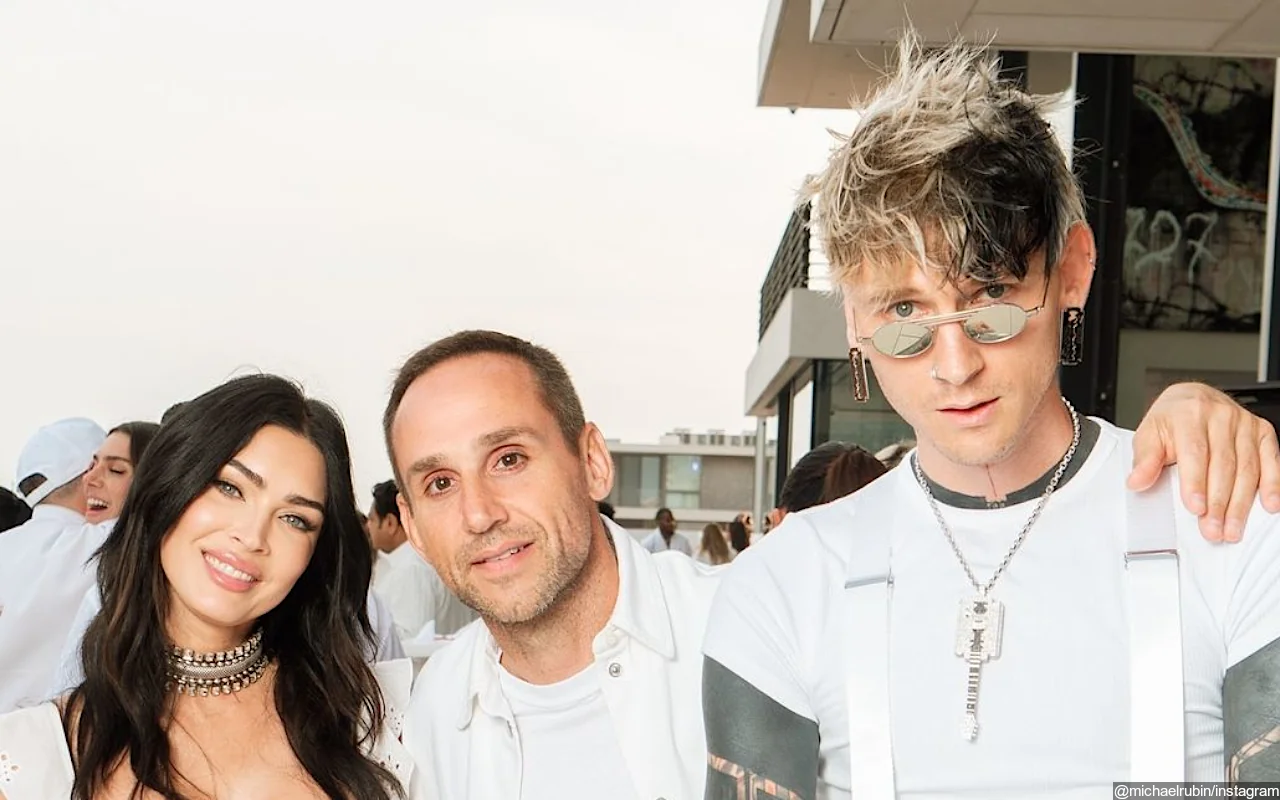 Megan Fox and Machine Gun Kelly Heat Up Michael Rubin's White Party