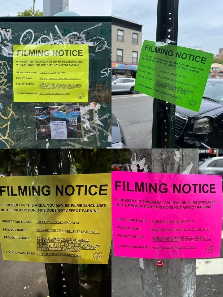 Fake 'Just Like That' production notices take over the Big Apple