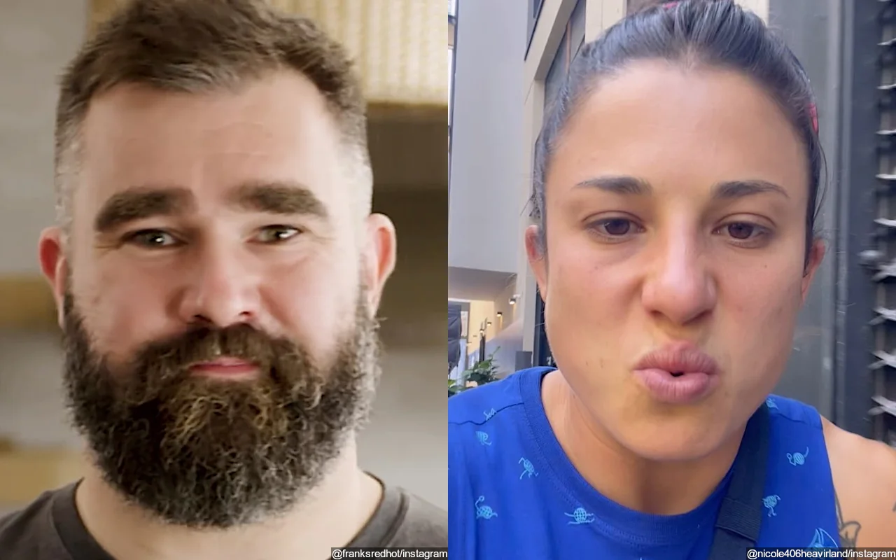 Jason Kelce Accused of Cheating After Arm Wrestlesing Rugby Star Nicole Heavirland in Paris