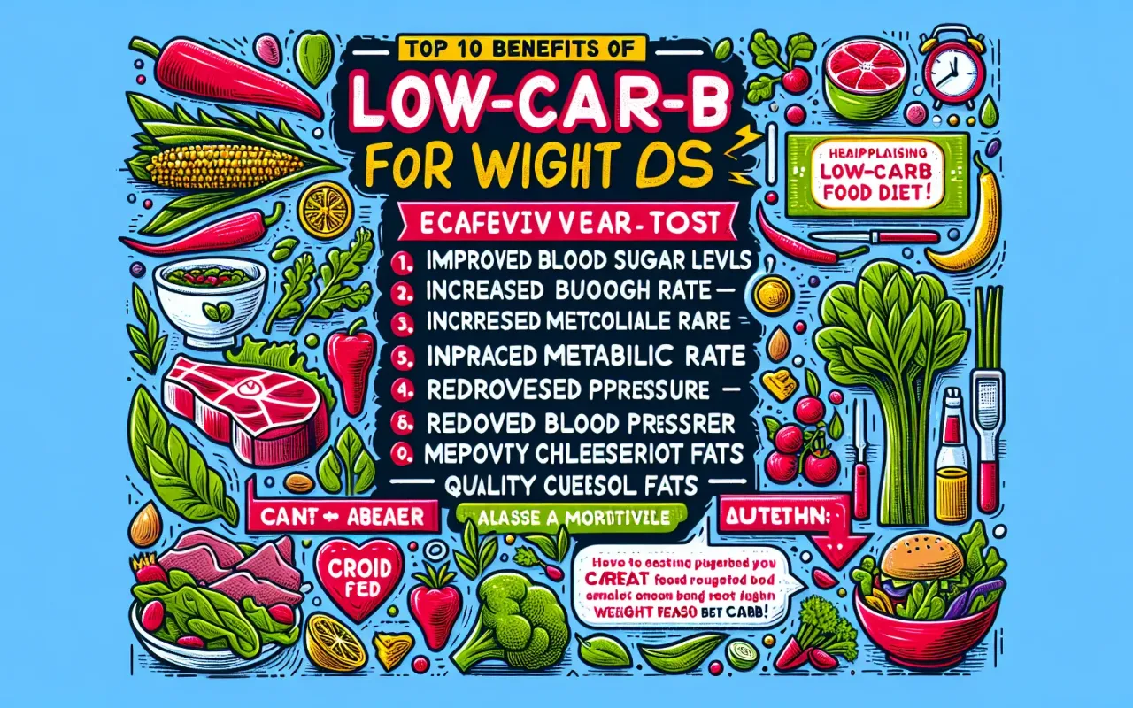 Top 10 Benefits of Low-Carb Diet for Effective Weight Loss