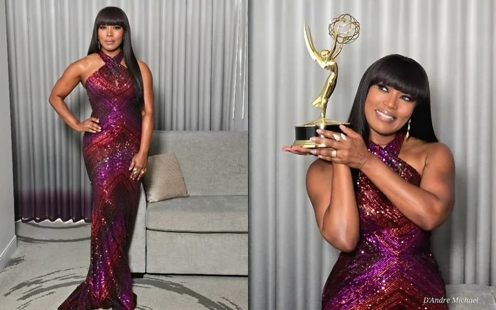 Angela Bassett at the Emmys