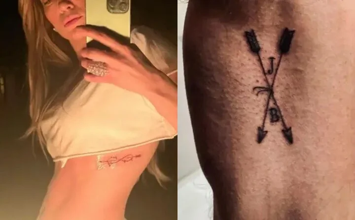 Jennifer Lopez and Ben Affleck got matching tattoos