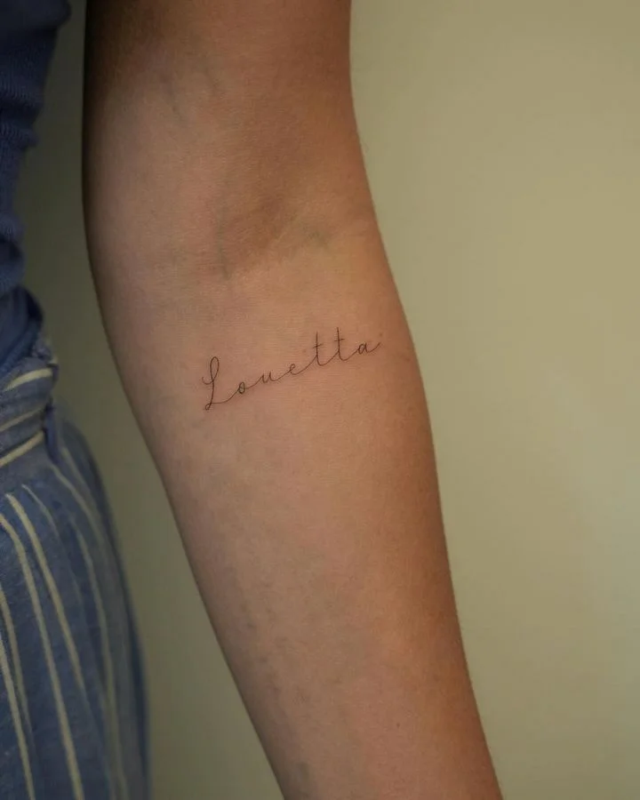 Rumer Willis shows a tattoo dedicated to daughter