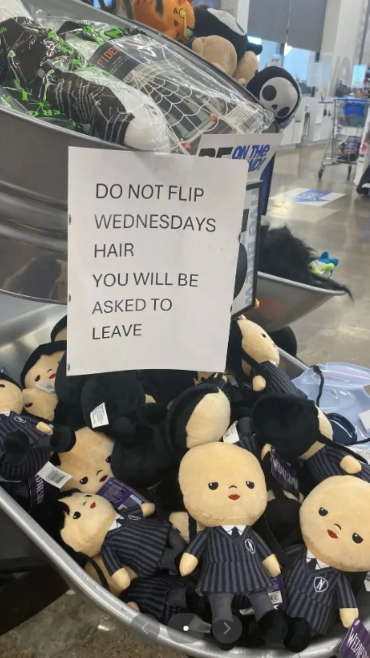 Wednesday Addams dolls went viral on social media