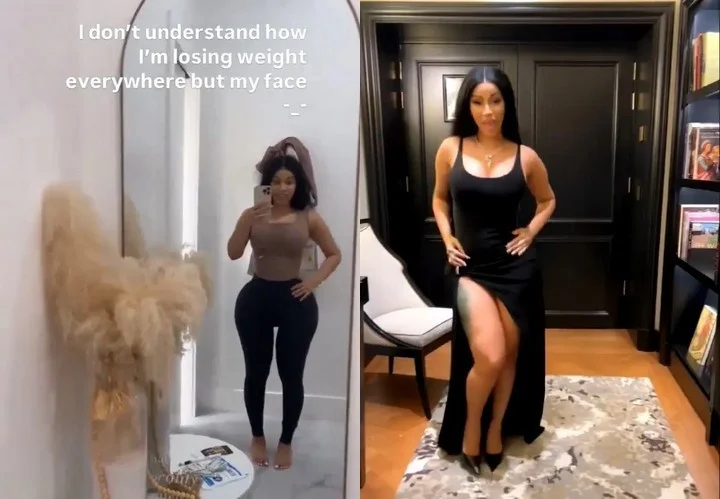 Cardi B facing criticisms over post-baby body