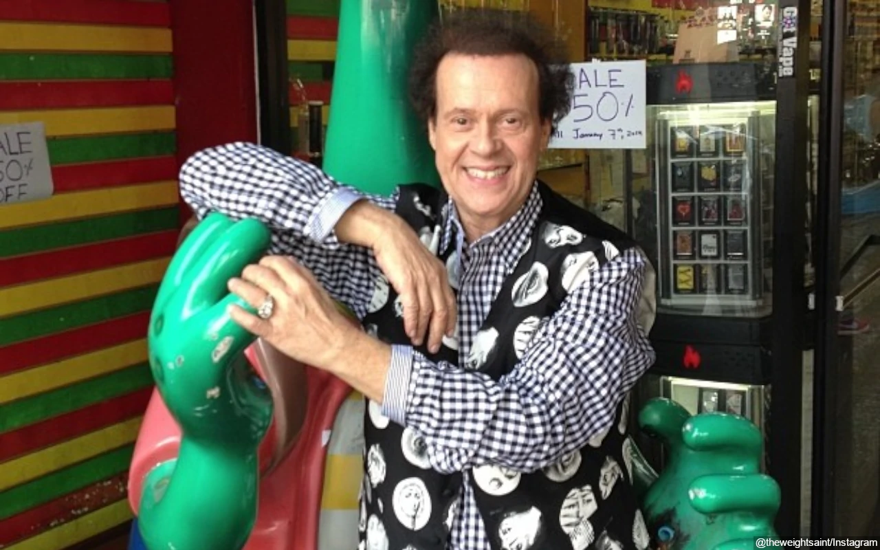 Richard Simmons Buried in Fitness Gear for Heavenly Workout