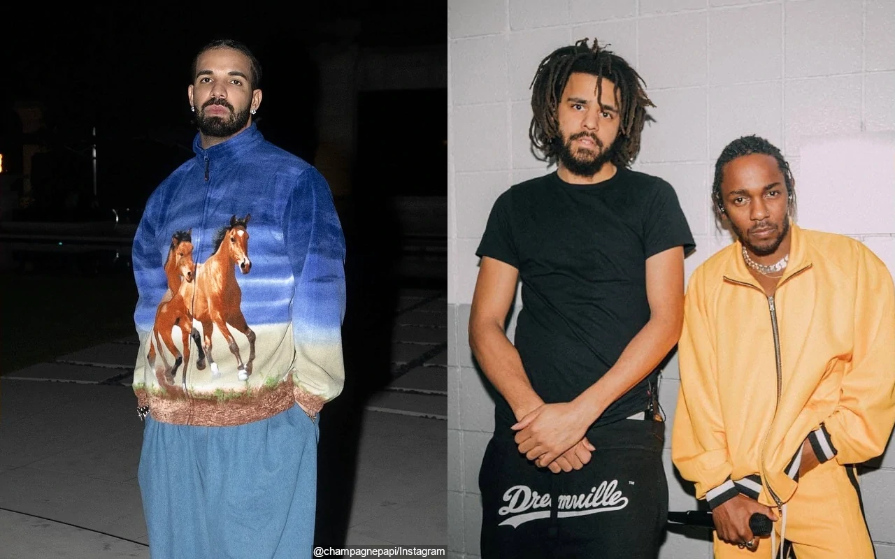 Drake Reacts to J. Cole's New Song Addressing Why He Pulled Out of Drake and Kendrick Lamar's Beef