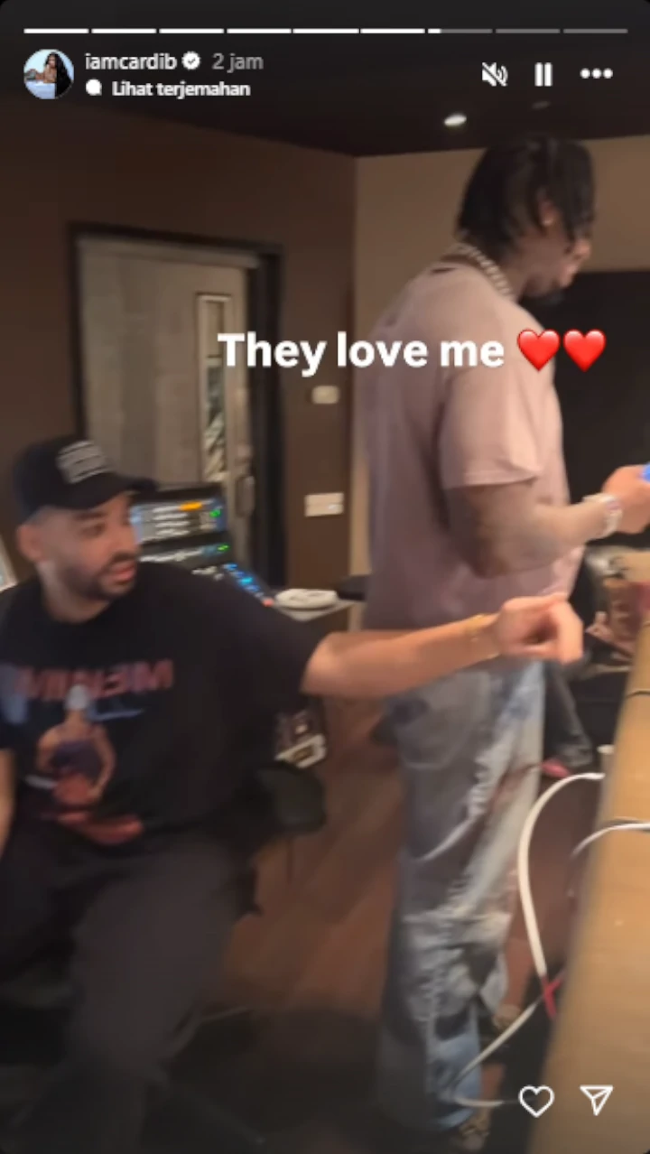 Cardi B's IG Story