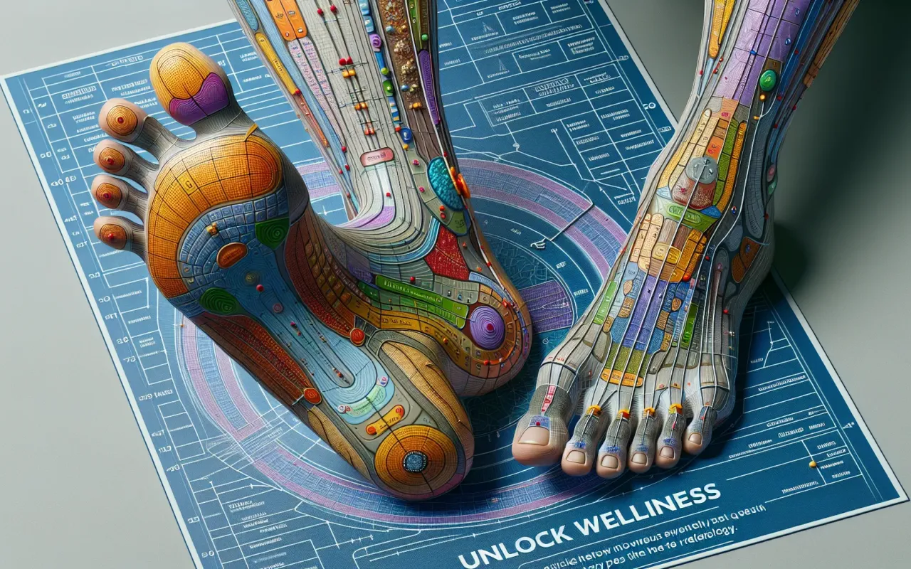 Unlock Wellness A Comprehensive Reflexology Foot Chart for Health