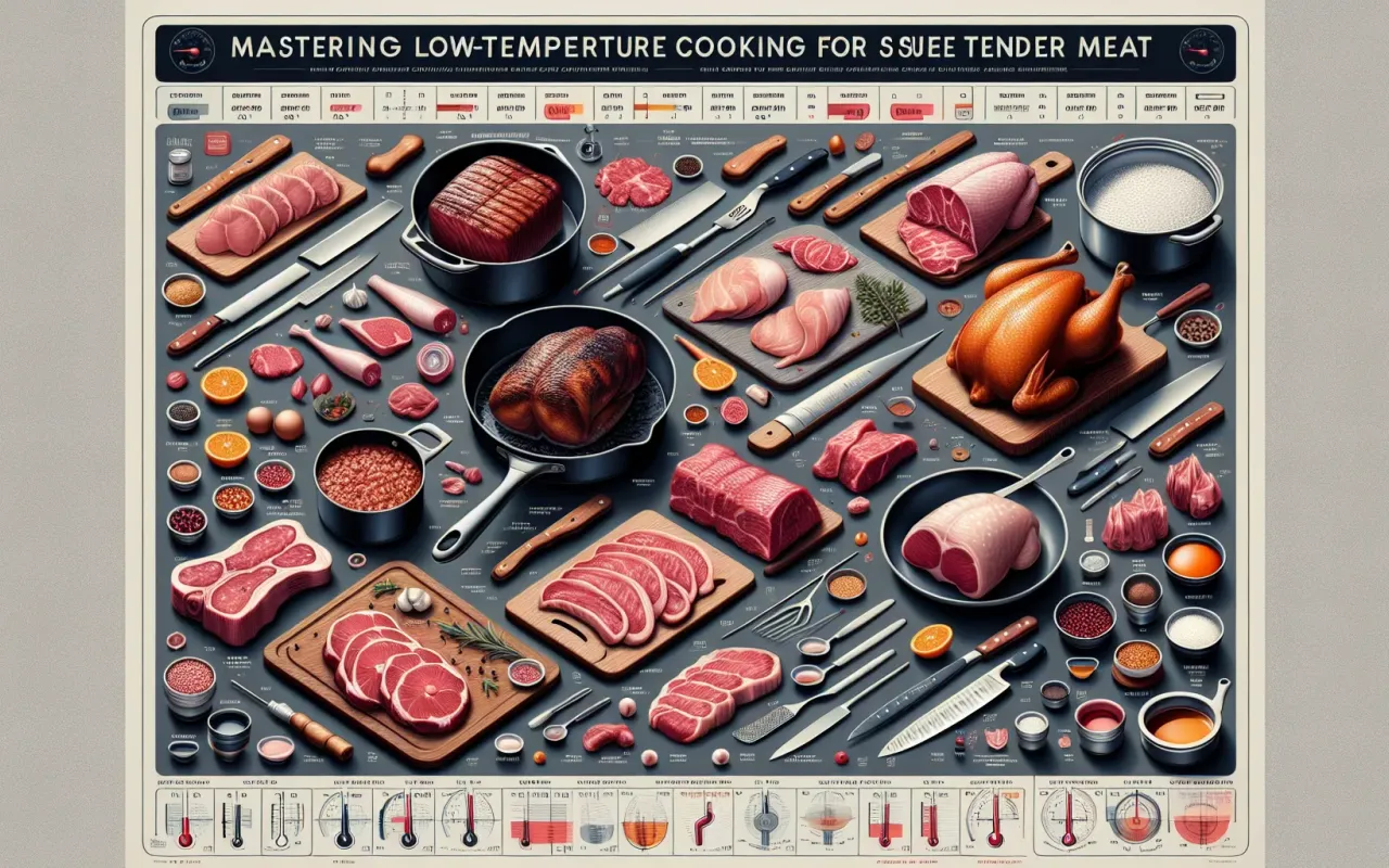 Master LowTemperature Cooking Methods for Tender Meat Guide