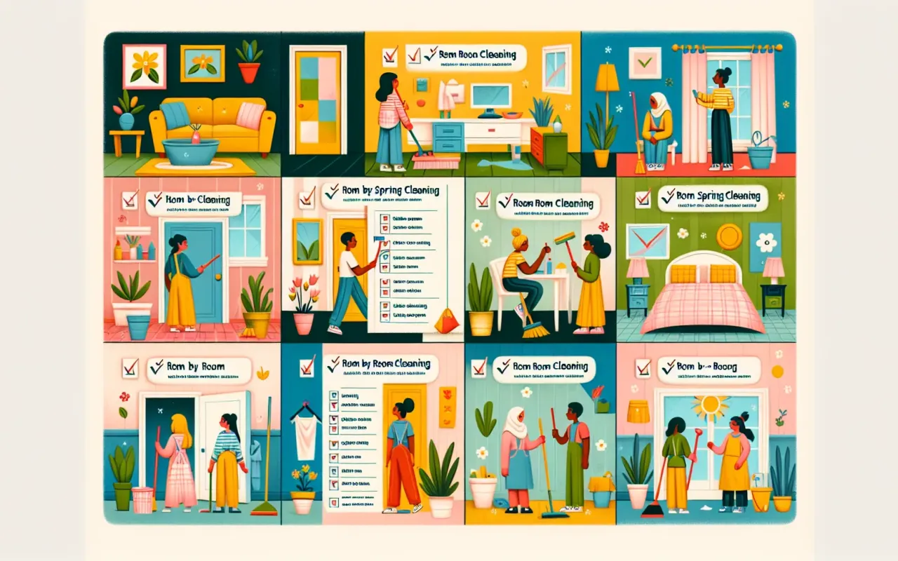 Ultimate Room by Room Spring Cleaning Checklist Transform Your Home Now!