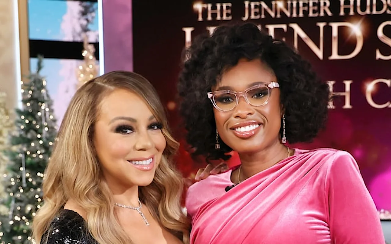Jennifer Hudson Declares Herself 'Princess of Christmas,' Mariah Carey